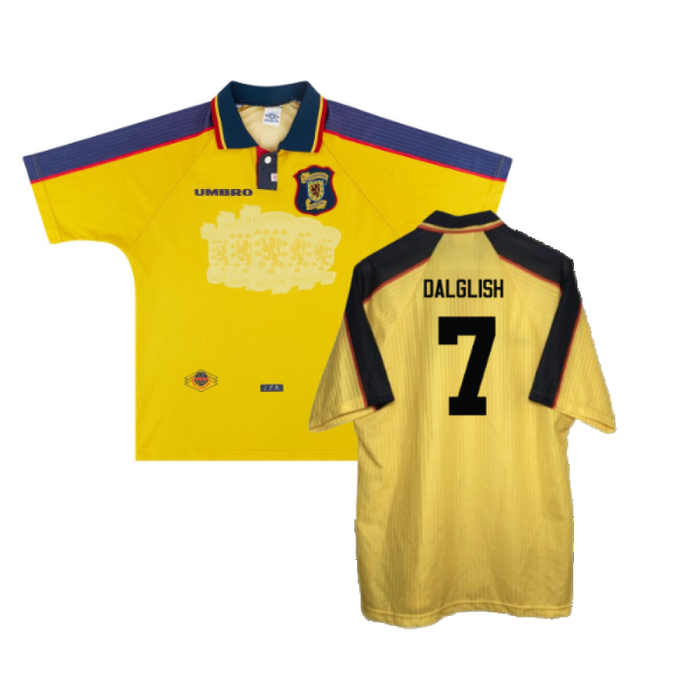 Scotland 1996-99 Away Shirt (Excellent) (Dalglish 7)