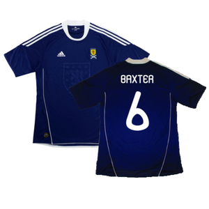 Scotland 2010-11 Home Shirt (Excellent) (BAXTER 6)_0