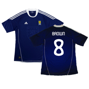 Scotland 2010-11 Home (Very Good) (Brown 8)_0