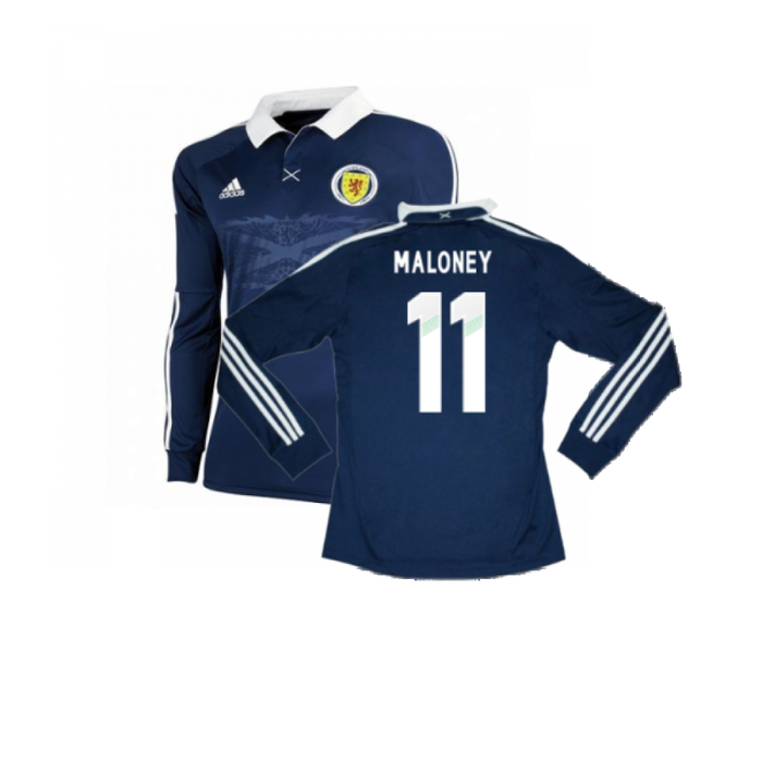 Scotland 2012-13 Home Shirt (Excellent) (Maloney 11)