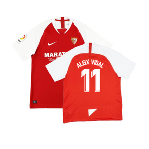 Sevilla 2019-20 Away Shirt (XL) (Excellent) (ALEIX VIDAL 11)_0