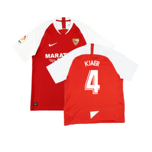 Sevilla 2019-20 Away Shirt (XL) (Excellent) (KJAER 4)_0