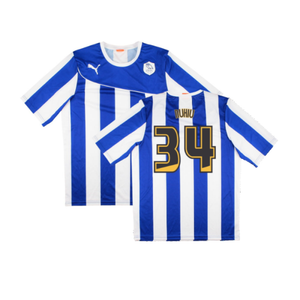 Sheffield Wednesday 2013-14 Home Shirt (Sponsorless) (S) (Excellent) (Nuhiu 34)_0