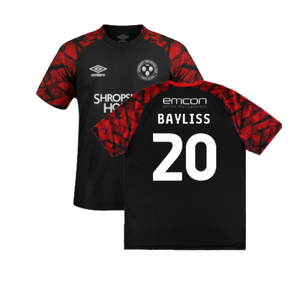 Shrewsbury 2022-23 Away Shirt (XXL) (Excellent) (Bayliss 20)_0