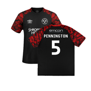 Shrewsbury 2022-23 Away Shirt (XXL) (Excellent) (Pennington 5)_0