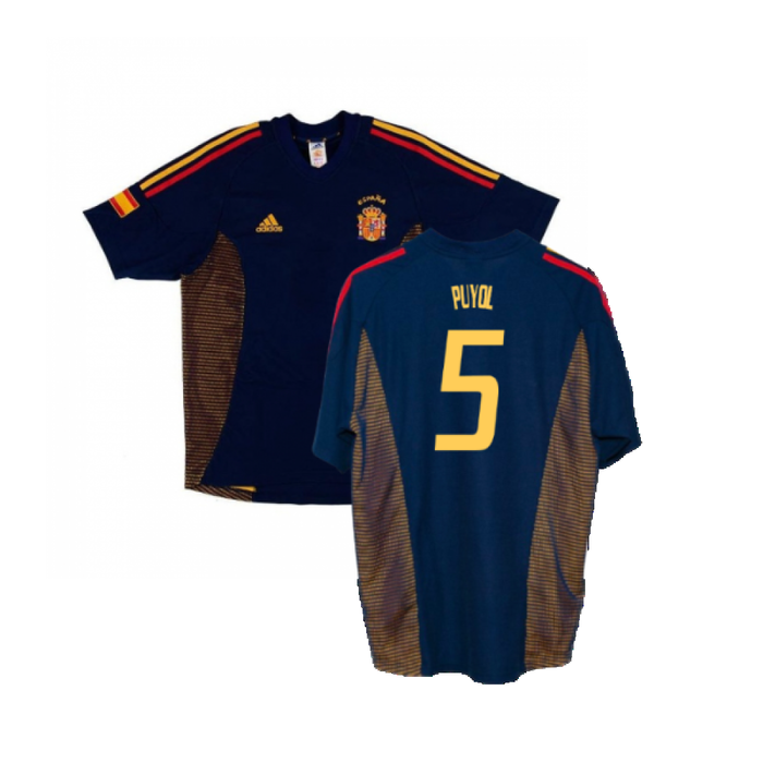 Spain 2002-04 Third Shirt (L) (Excellent) (Puyol 5)