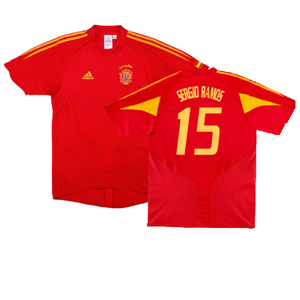 Spain 2004-2006 Home Shirt (L) (Fair) (Sergio Ramos 15)_0