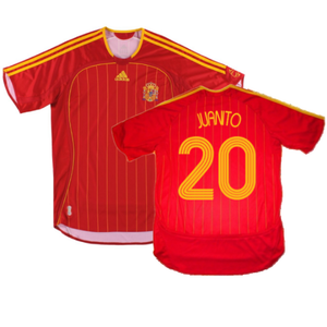 Spain 2006-08 Home Shirt (S) (Excellent) (Juanito 20)_0