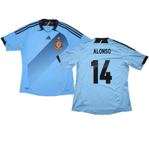 Spain 2012-13 Away Shirt (L) (Excellent) (Alonso 14)_0