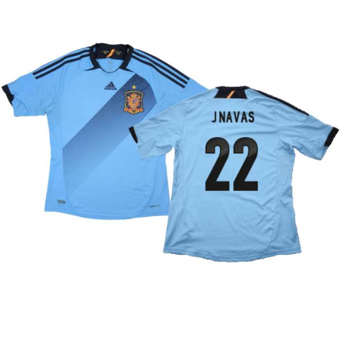 Spain 2012-13 Away Shirt (L) (Excellent) (J Navas 22)