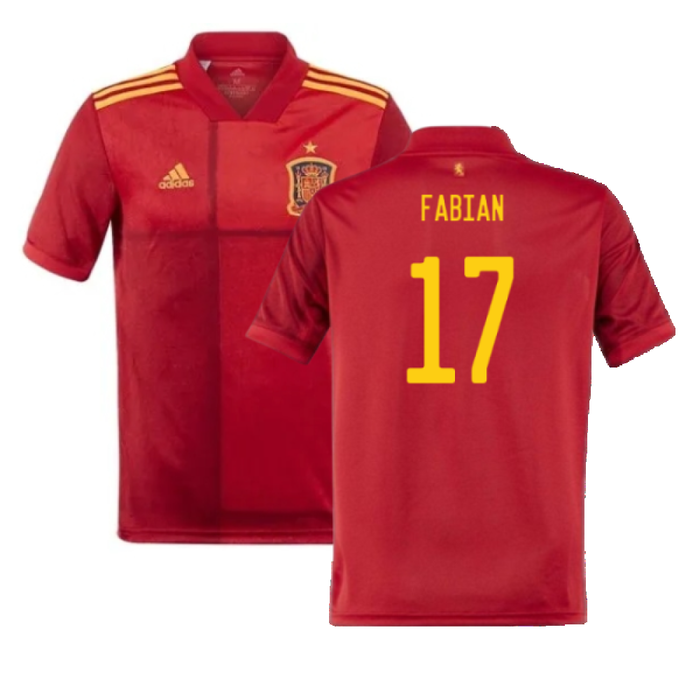 Spain 2020-21 Home Shirt (S) (Good) (FABIAN 17)