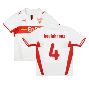 Stuttgart 2008-09 Home Shirt (L) (Boulahrouz 4) (Fair)_0