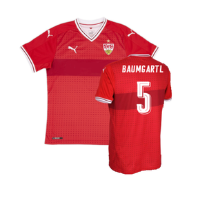 Stuttgart 2017-18 Away Shirt (Sponsorless) (XXL) (Excellent) (Baumgartl 5)_0