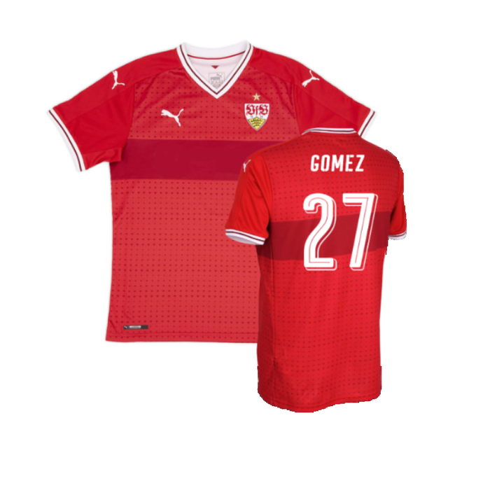 Stuttgart 2017-18 Away Shirt (Sponsorless) (XXL) (Excellent) (Gomez 27)