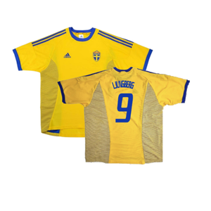 Sweden 2002-03 Home Shirt (XXL) (Excellent) (Ljungberg 9)_0