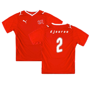 Switzerland 2008-10 Home Shirt (Excellent) (Djourou 2)_0