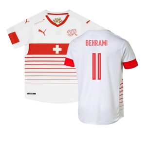 Switzerland 2016 Away Shirt (M) (Good) (Behrami 11)_0