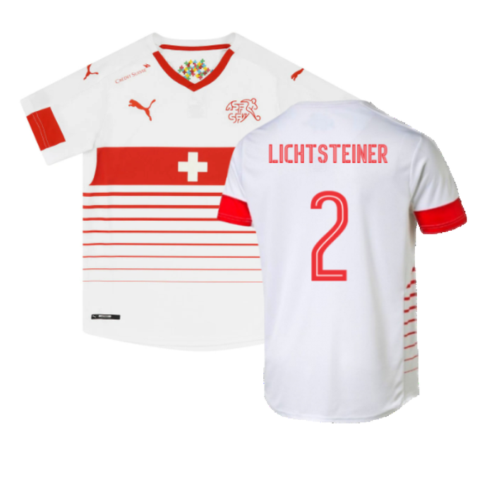 Switzerland 2016 Away Shirt (M) (Good) (Lichtsteiner 2)