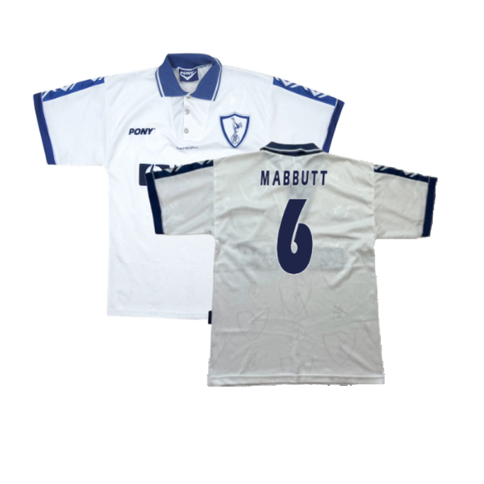 Tottenham 1995-97 Home Shirt (S) (Very Good) (Mabbutt 6)