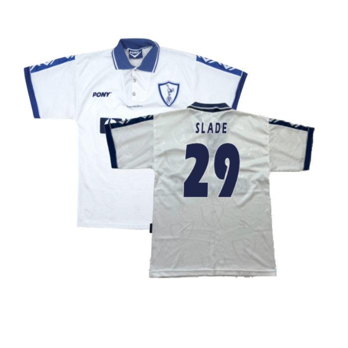 Tottenham 1995-97 Home Shirt (S) (Very Good) (Slade 29)