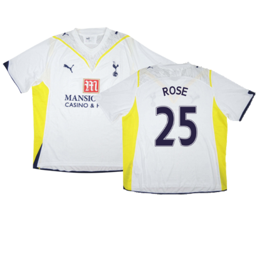 Tottenham 2009-10 Home Shirt (Very Good) (ROSE 25)_0