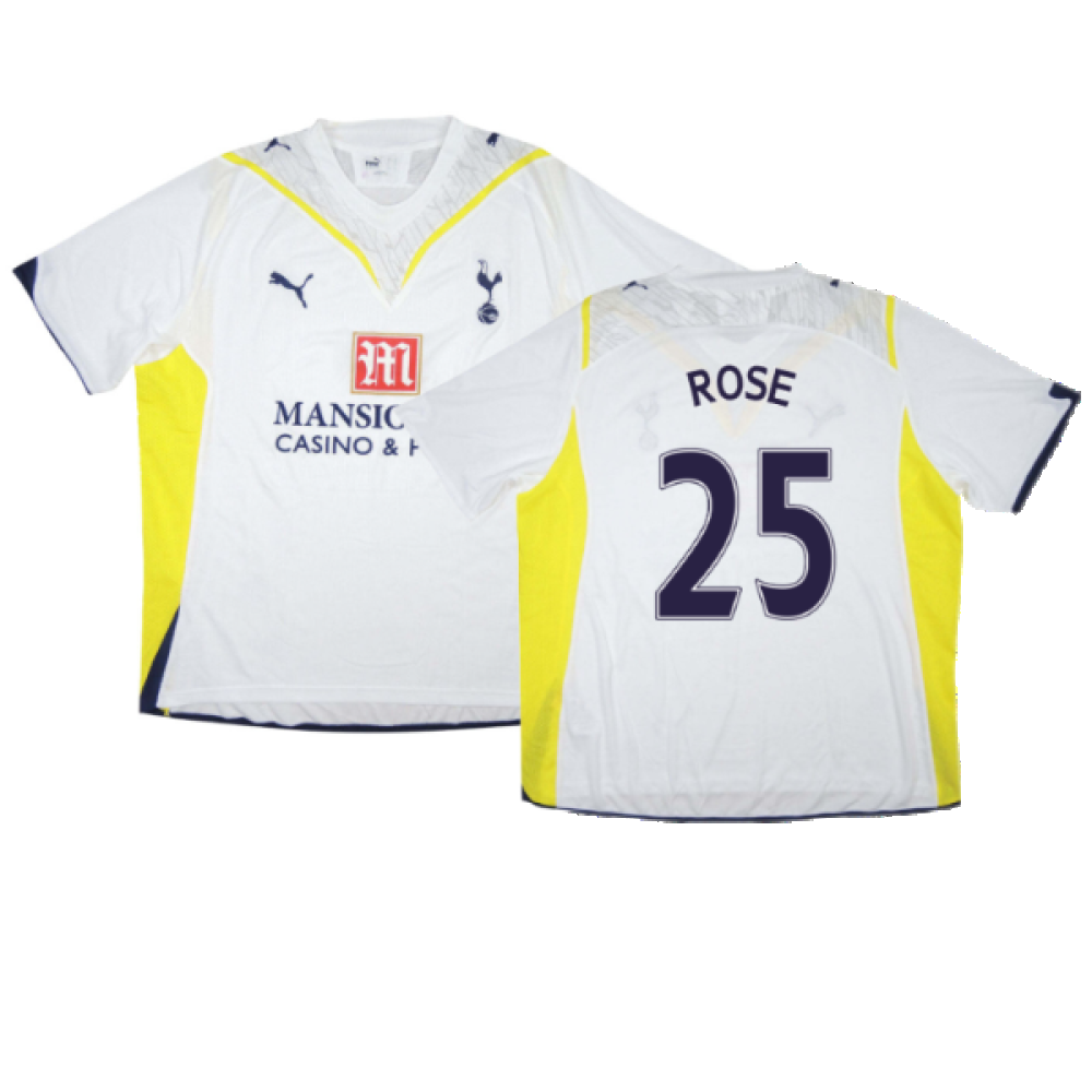Tottenham 2009-10 Home Shirt (2XL) (Excellent) (ROSE 25)_0