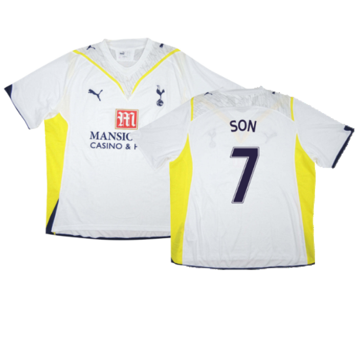 Tottenham 2009-10 Home Shirt (Very Good) (Son 7)