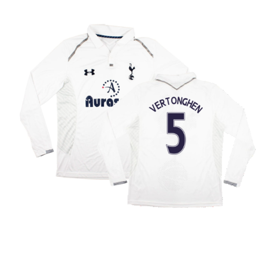 Tottenham 2012-13 Home Shirt (XL) (Very Good) (VERTONGHEN 5)_0