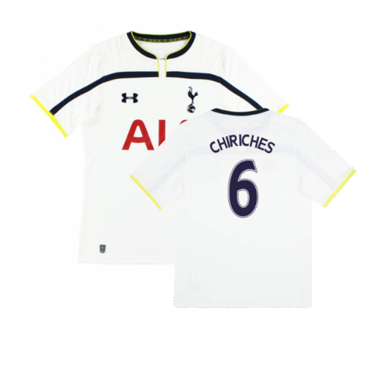 Tottenham 2014-2015 Home Shirt (S) (Very Good) (CHIRICHES 6)_0