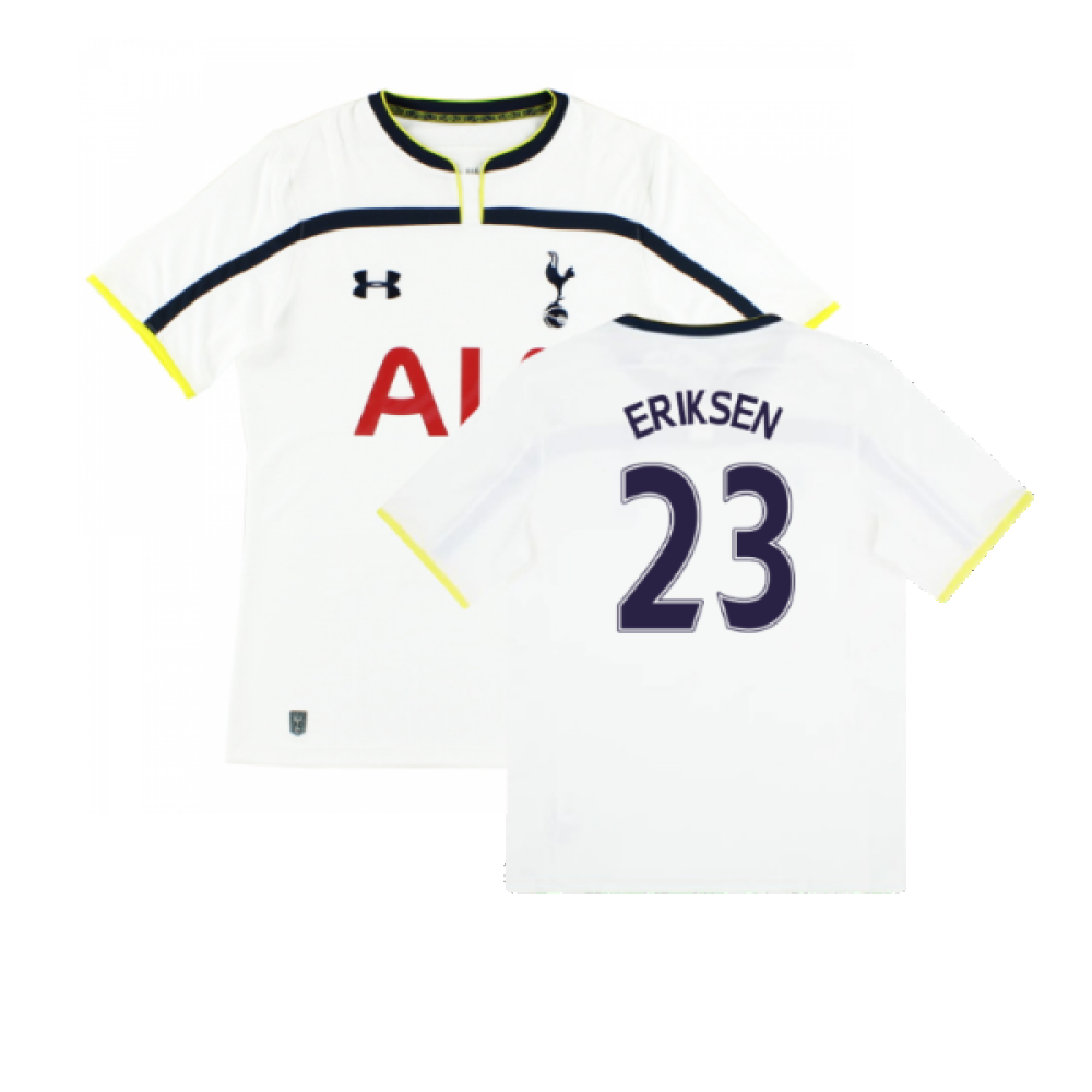 Tottenham 2014-2015 Home Shirt (S) (Very Good) (ERIKSEN 23)_0