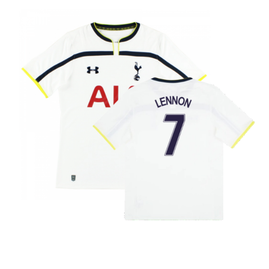 Tottenham 2014-2015 Home Shirt (S) (Very Good) (LENNON 7)_0