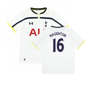 Tottenham 2014-2015 Home Shirt (S) (Very Good) (NAUGHTON 16)_0