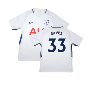 Tottenham 2017-18 Home Shirt (Small infant) (Mint) (Davies 33)_0