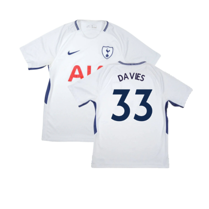 Tottenham 2017-18 Home Shirt (Small infant) (Mint) (Davies 33)