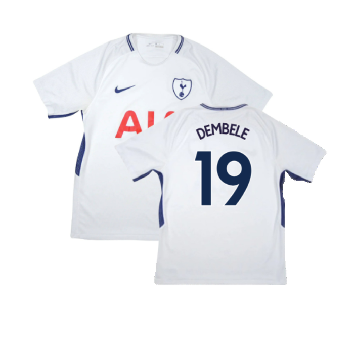 Tottenham 2017-18 Home Shirt (Small infant) (Mint) (Dembele 19)