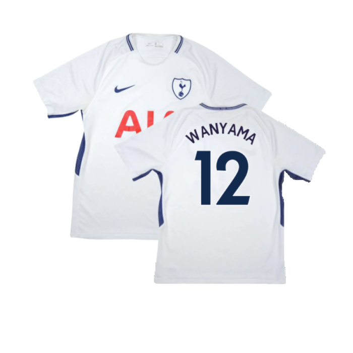 Tottenham 2017-18 Home Shirt (Small infant) (Mint) (Wanyama 12)