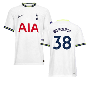 Tottenham 2022-23 Home Shirt (SB) (BISSOUMA 38) (Excellent)_0