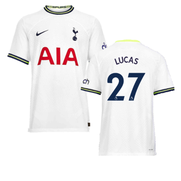 Tottenham 2022-23 Home Shirt (7-8y) (LUCAS 27) (Mint)