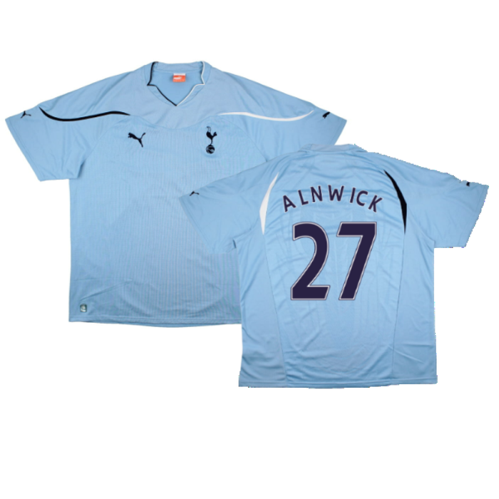 Tottenham Hotspur 2010-11 Away Shirt (Sponsorless) (2xL) (Alnwick 27) (Excellent)