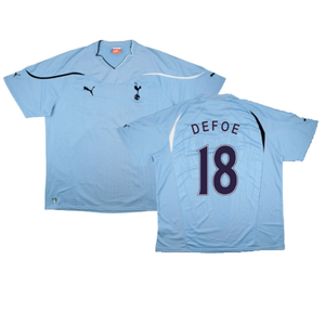 Tottenham Hotspur 2010-11 Away Shirt (Sponsorless) (2xL) (Defoe 18) (Excellent)_0