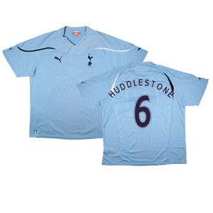 Tottenham Hotspur 2010-11 Away Shirt (Sponsorless) (2xL) (Huddlestone 6) (Excellent)_0