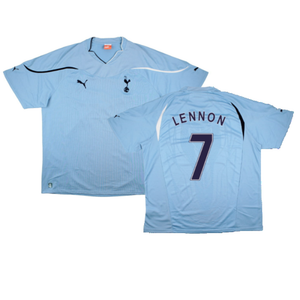 Tottenham Hotspur 2010-11 Away Shirt (Sponsorless) (2xL) (Lennon 7) (Excellent)_0