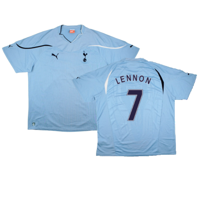 Tottenham Hotspur 2010-11 Away Shirt (Sponsorless) (2xL) (Lennon 7) (Excellent)