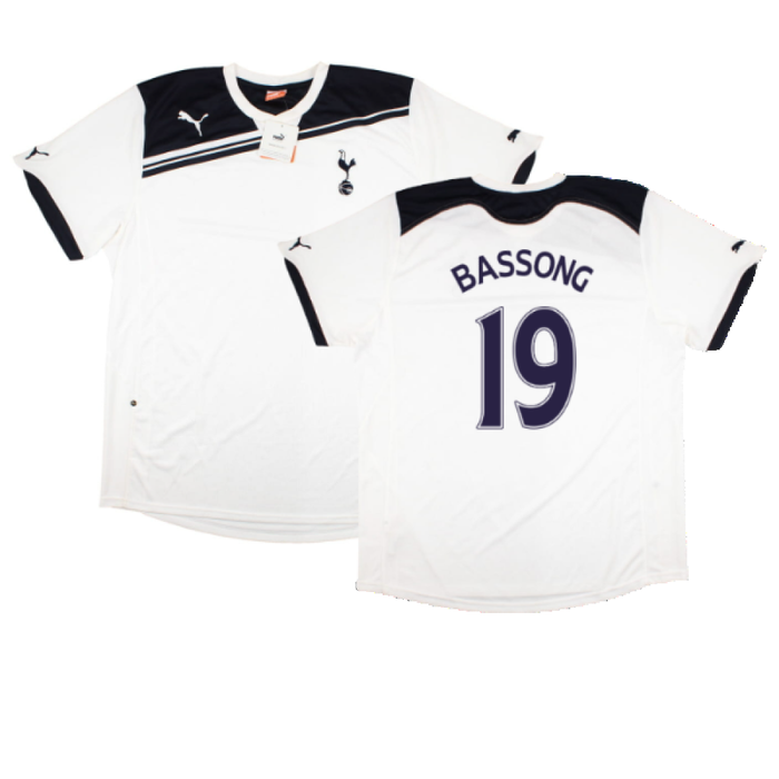 Tottenham Hotspur 2010-11 Home Shirt (Sponsorless) (XXL) (BNWT) (Bassong 19)