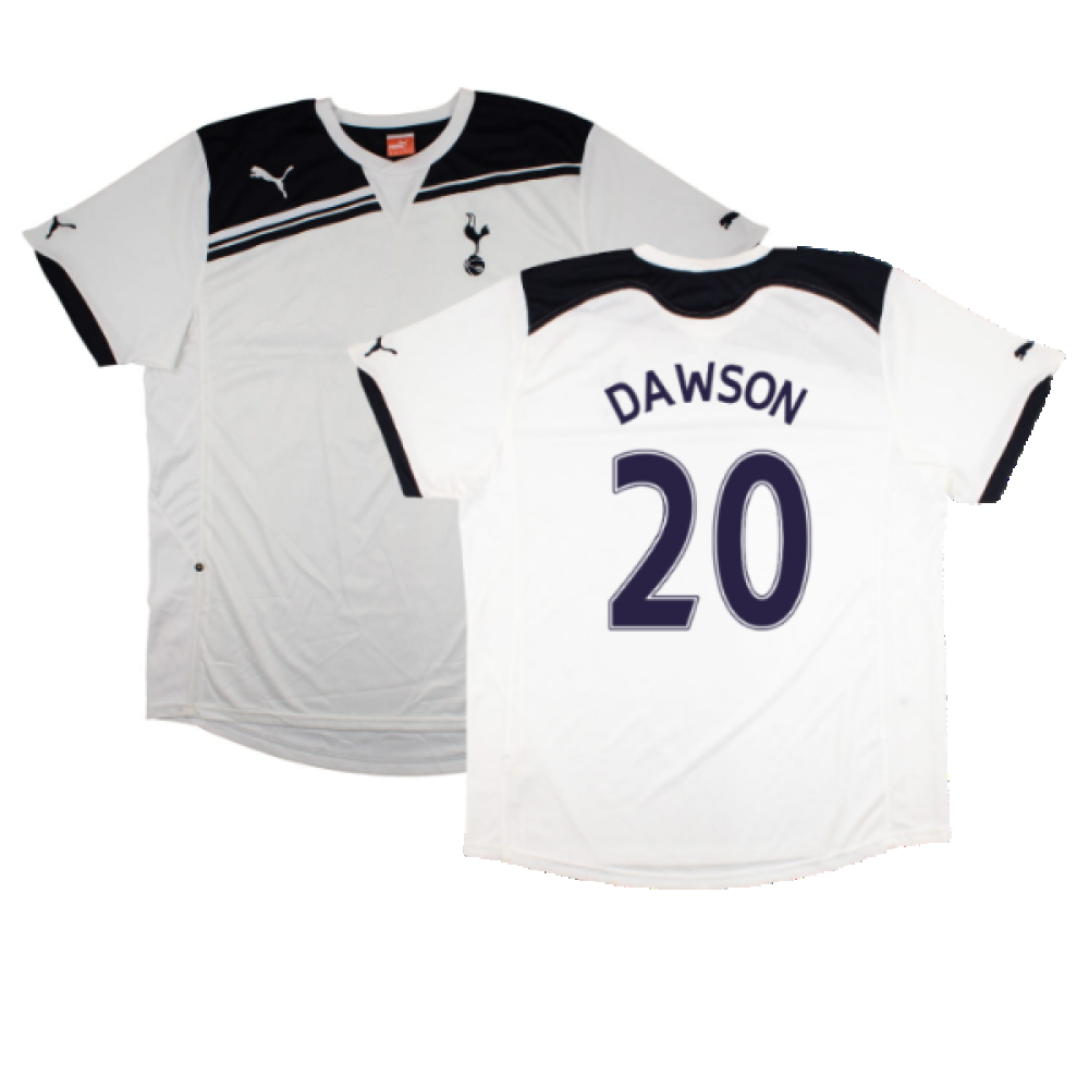 Tottenham Hotspur 2010-11 Home Shirt (Sponsorless) (2XL) (Mint) (Dawson 20)_0