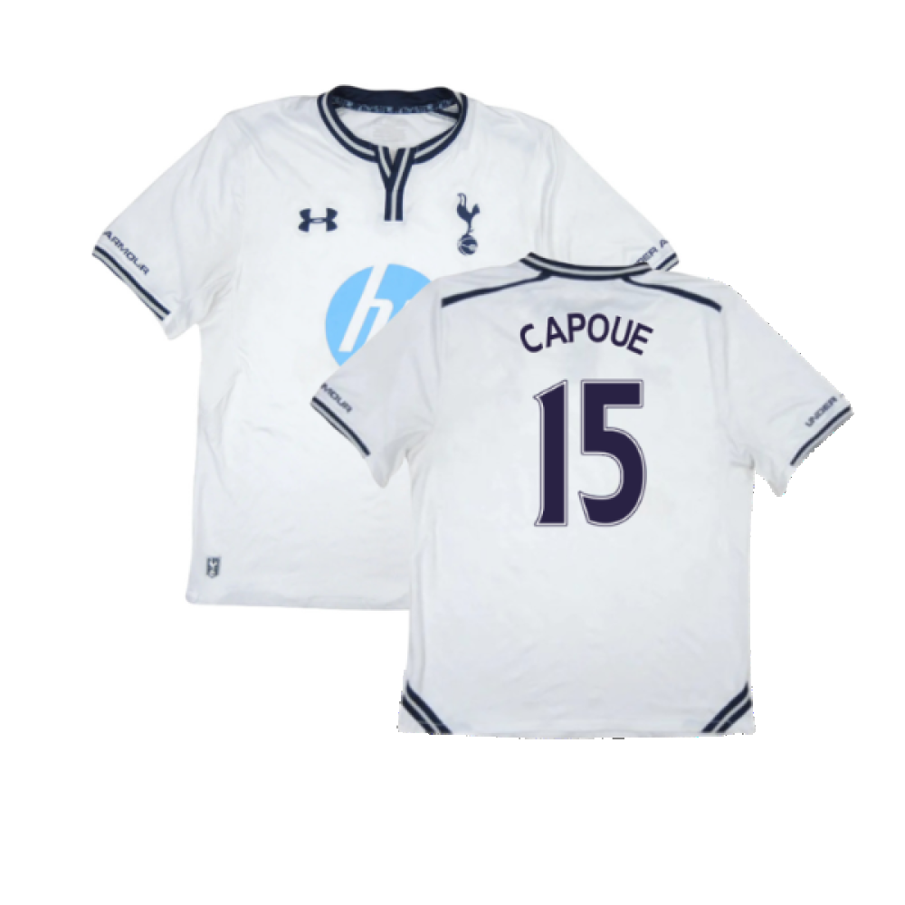 Tottenham Hotspur 2013-14 Home Shirt (Excellent) (CAPOUE 15)_0