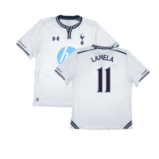 Tottenham Hotspur 2013-14 Home Shirt (Excellent) (LAMELA 11)_0