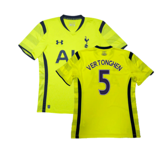 Tottenham Hotspur 2014-2015 Third Shirt (S) (Good) (VERTONGHEN 5)_0