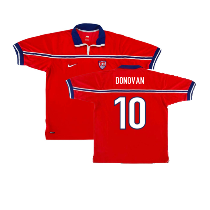 USA 1998-00 Away Shirt (Very Good) (DONOVAN 10)