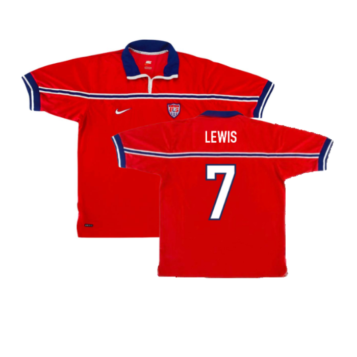 USA 1998-00 Away Shirt (Very Good) (Lewis 7)